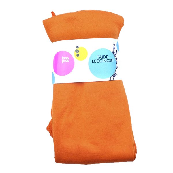 Väri-leggings, oranssit, Poltettu porkkana, 60-70 den, S-4XL